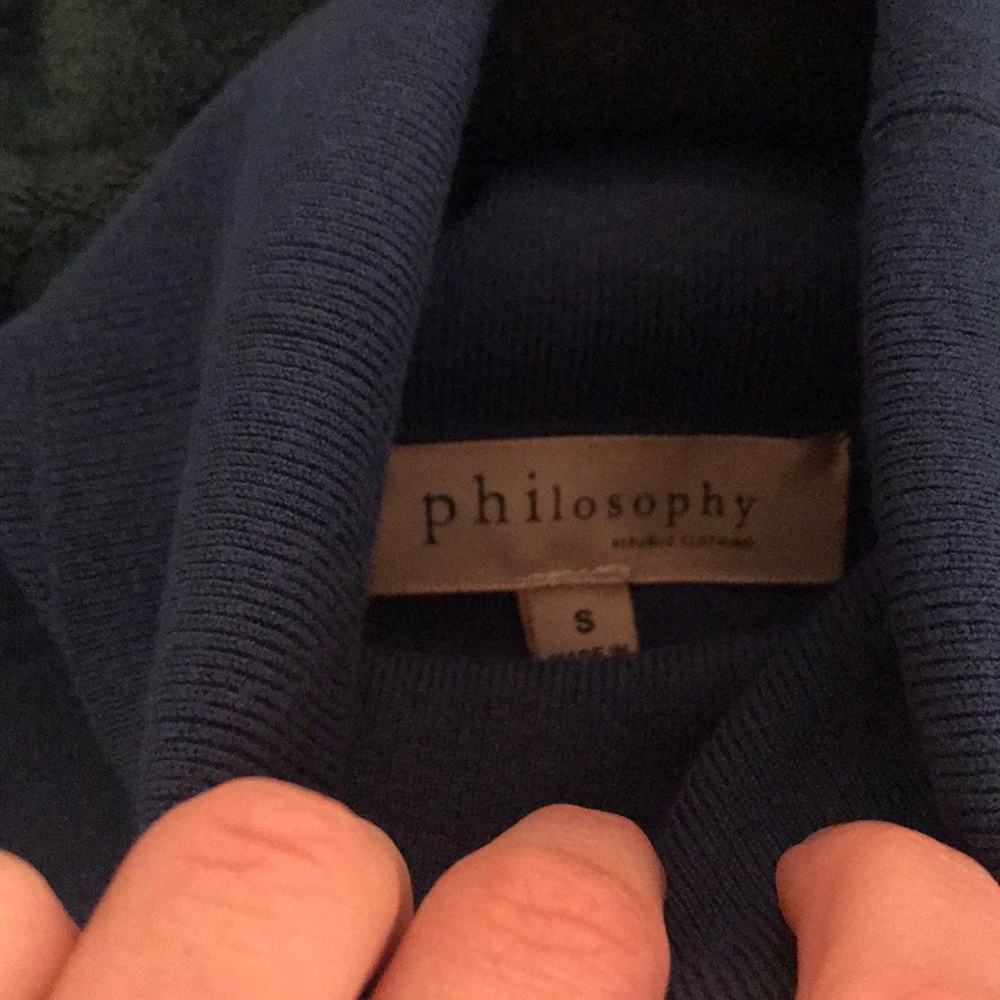🚚MOVING SALE🚚 EUC Philosophy | Turtle Neck Sweater ✨MOST OFFERS ACCEPTED✨ - Picture 4 of 5